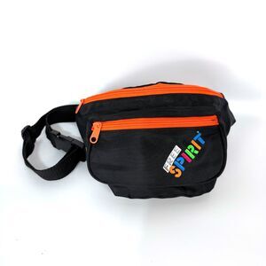 Retro Vintage 80s 90s Surf Skate neon fanny pack Free Spirit Adjustable